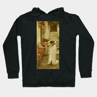 The Shrine by John William Waterhouse Hoodie